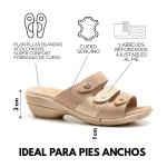 Zueco KEADY Ervas de cuero - Image 7