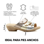 Zueco KEADY Ervas de cuero - Image 8