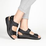 Sandalia KEADY Platea - Cuero con velcro ajustable - Image 2