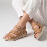 Sandalia Keady Luccia - cuero horma ancha