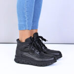 Borcego Keady Amulen cuero con cordones - Imagen 2