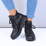 Borcego Keady Amulen cuero con cordones - Imagen 4