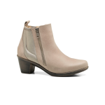 Botineta KEADY - ROSARIO . Con taco y dos cierres - neoprene - Image 3