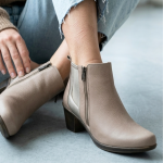 Botineta KEADY - ROSARIO . Con taco y dos cierres - neoprene - Image 5