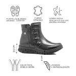 Botineta KEADY Eslova - Ultraliviana con Doble Cierre - Image 2