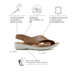 Sandalia Keady Magaz - Cuero Genuino Superconfort Liviana - Image 15
