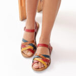 Sandalias Keady Paulin - Cuero Genuino Plantilla Acolchada - Imagen 6