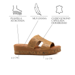 Zueco Keady Vivian - Plantilla Acolchada Cuero Genuino - Image 2