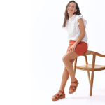 Sandalia Keady Senovia - Cuero Genuino Liviano Plataforma Acolchada - Image 4