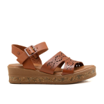 Sandalia Keady Senovia - Cuero Genuino Liviano Plataforma Acolchada - Image 8