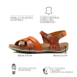 Sandalia KEADY Kios cuero genuino - Image 6