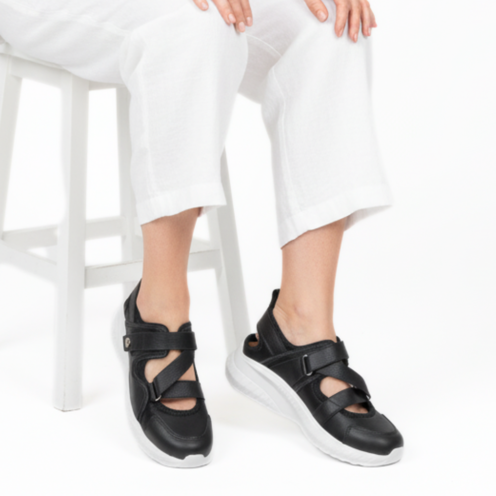 10 Zapatilla KEADY Alas - cuero y velcro - Image 8
