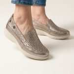 Zapatilla Keady Tisbe calada cuero - Imagen 7