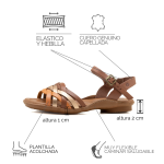 Sandalia KEADY Pleyar - cuero confort - Image 9