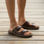 Sandalia Keady Birck - hombre cuero genuino