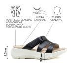 Sandalia KEADY Caris plantilla anatómica cuero - Image 6