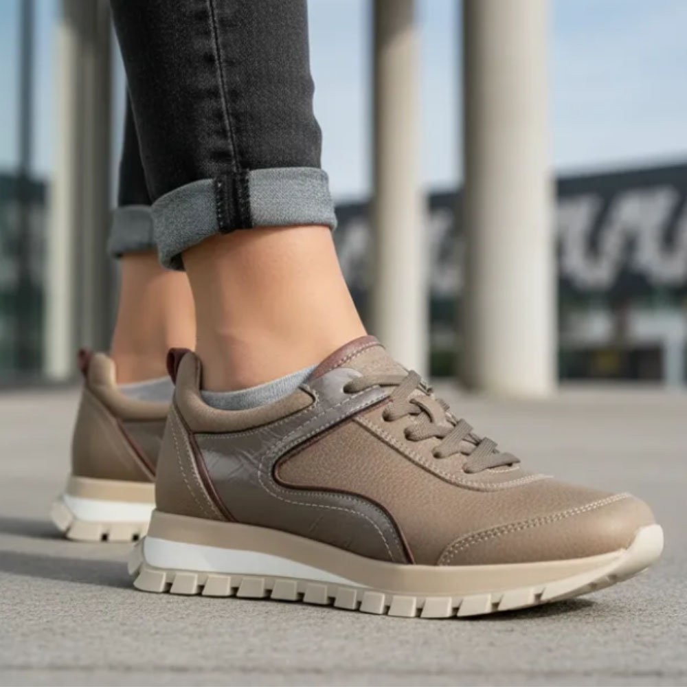 110 Zapatilla KEADY Pure cuero genuino - Imagen 1