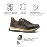 Zapatilla KEADY Pure cuero genuino - Imagen 2