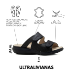 Sandalias KEADY Ella zuecos cuero genuino anatómica - Image 10