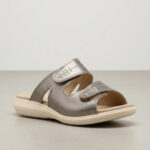 Sandalias KEADY Ella zuecos cuero genuino anatómica - Imagen 2