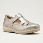 Zapatilla KEADY Rummi cuero genuino calado - Imagen 9