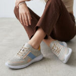 Zapatillas KEADY Pau cuero calado ultraliviana - Imagen 3