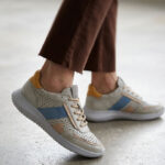 Zapatillas KEADY Pau cuero calado ultraliviana - Imagen 4
