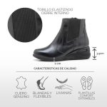 Bota KEADY Milis cuero genuino - Imagen 2
