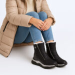 Bota KEADY Laska abrigadas cuero presky confort - Imagen 6