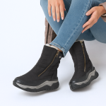 Bota KEADY Laska abrigadas cuero presky confort