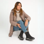 Bota KEADY Laska abrigadas cuero presky confort - Imagen 3