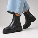 Bota KEADY Montes cuero genuino ultraliviano