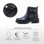 Botineta Keady Dapler – cuero genuino de calidad y confort - Imagen 3