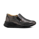Mocasín Zapatilla Keady Heis cuero calado - Imagen 5