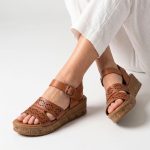 Sandalia Keady Senovia - Cuero Genuino Liviano Plataforma Acolchada - Imagen 7