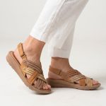 Sandalia KEADY Coral - cuero confort - Imagen 6