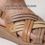 Sandalia KEADY Coral - cuero confort - Imagen 7