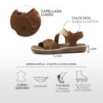 Sandalia KEADY Prana - Cuero Genuino Blanda Horma Amplia - Imagen 2